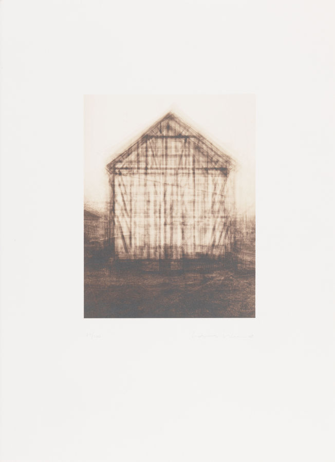 Idris Khan, Every... Bernd and Hilla Becher Gable Side House, 2008