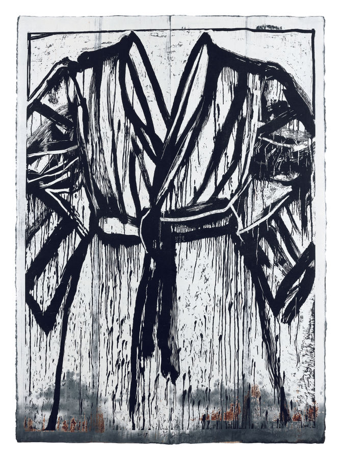 Jim Dine, Visiting Koichi, at Honmura An, 2019