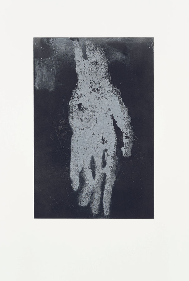 Georg Baselitz, Mano VIII (white), 2019