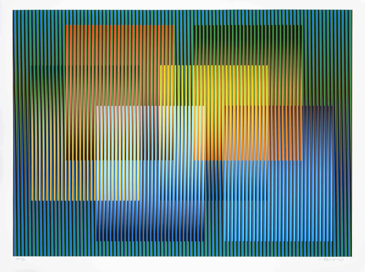 Carlos Cruz-Diez, Color Aditivo Elorsa, 2018