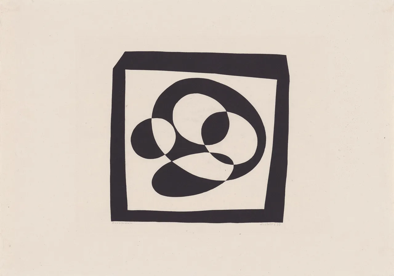 Josef Albers, Zusammen / Together, 1933