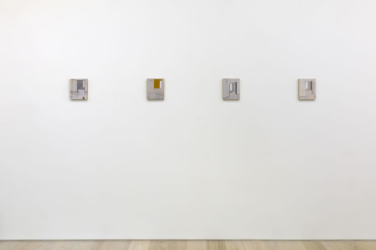 Installation view of Vicken Parsons: Iris at Alan Cristea Gallery, London, 2016-17. Photo: FXP Photography.