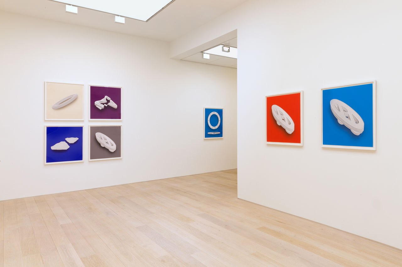 Installation view of Langlands & Bell: Infinite Loop at Alan Cristea Gallery, London, 2017. Photo: FXP Photography.