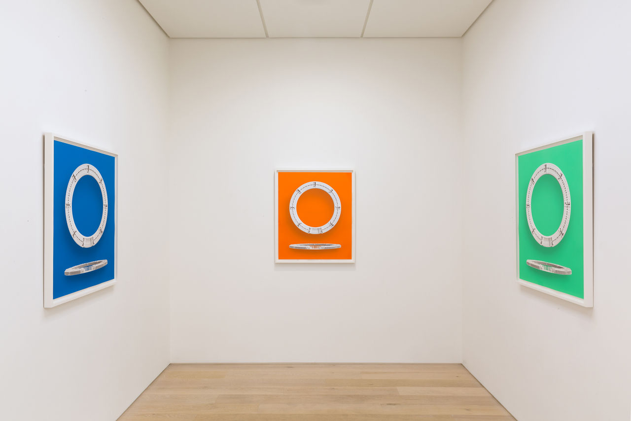 Installation view of Langlands & Bell: Infinite Loop at Alan Cristea Gallery, London, 2017. Photo: FXP Photography.