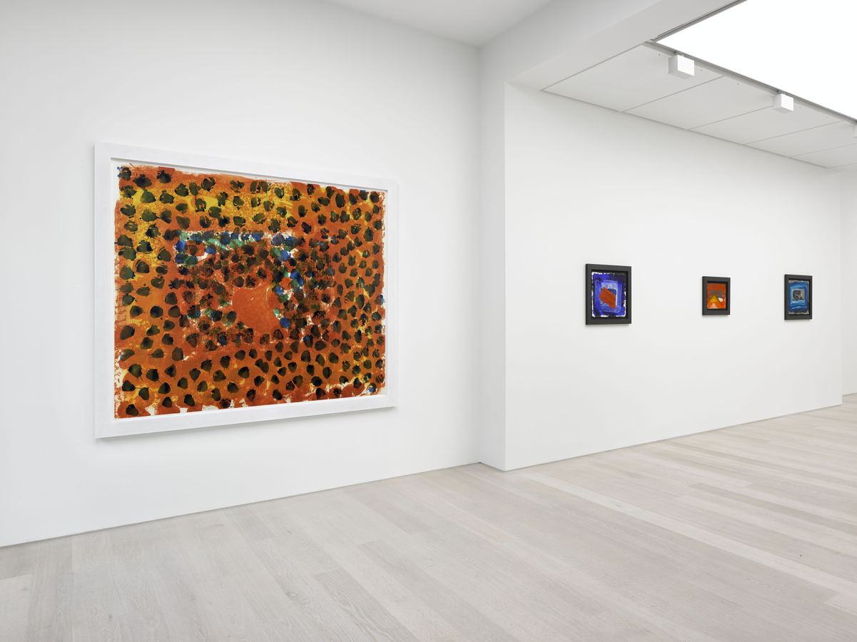 Installation view of Howard Hodgkin: Strictly Personal (Part I) at Cristea Roberts Gallery, London, 2019. Photo: Jack Hems.