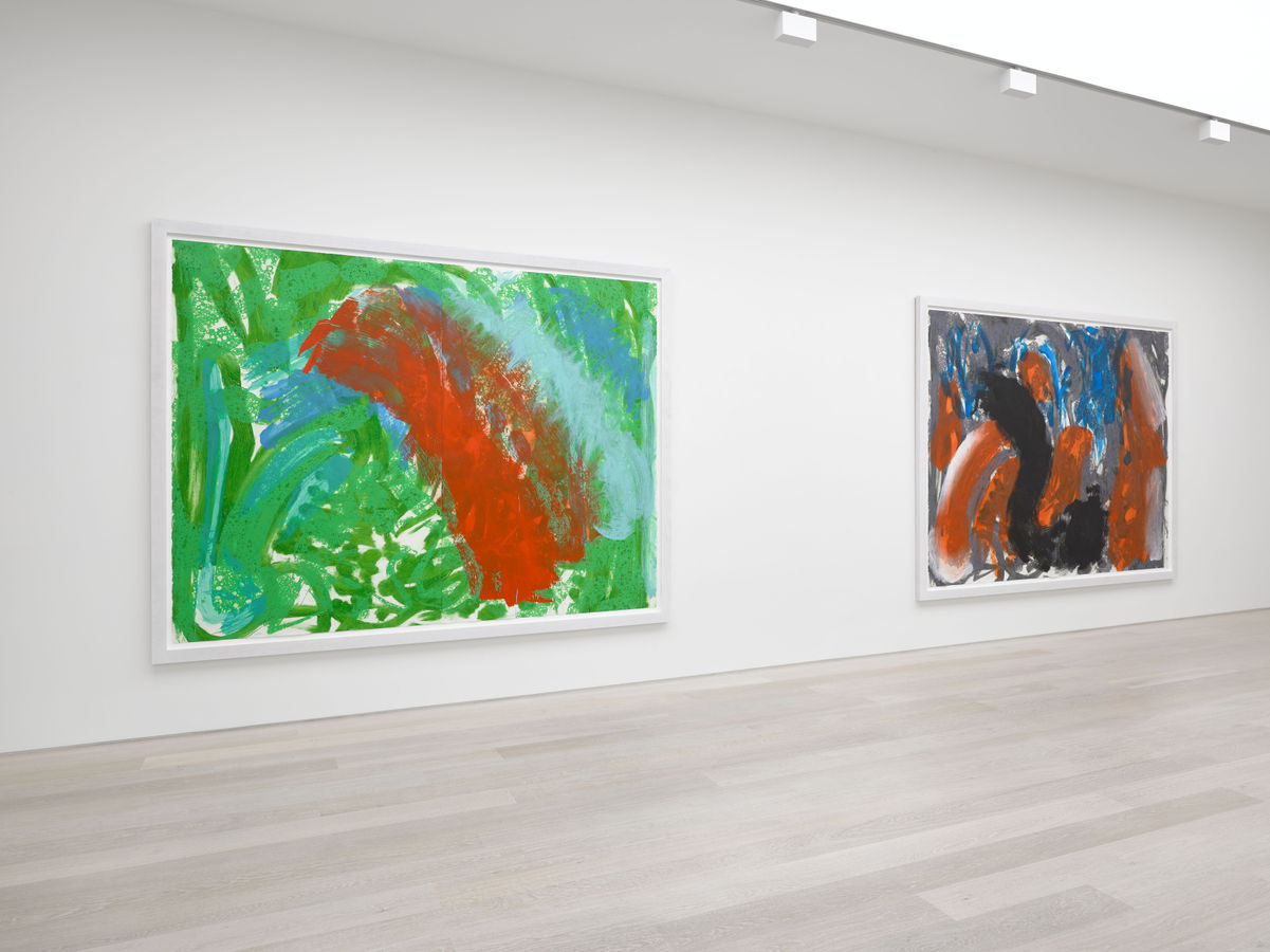 Installation view of Howard Hodgkin: Strictly Personal (Part I) at Cristea Roberts Gallery, London, 2019. Photo: Jack Hems.