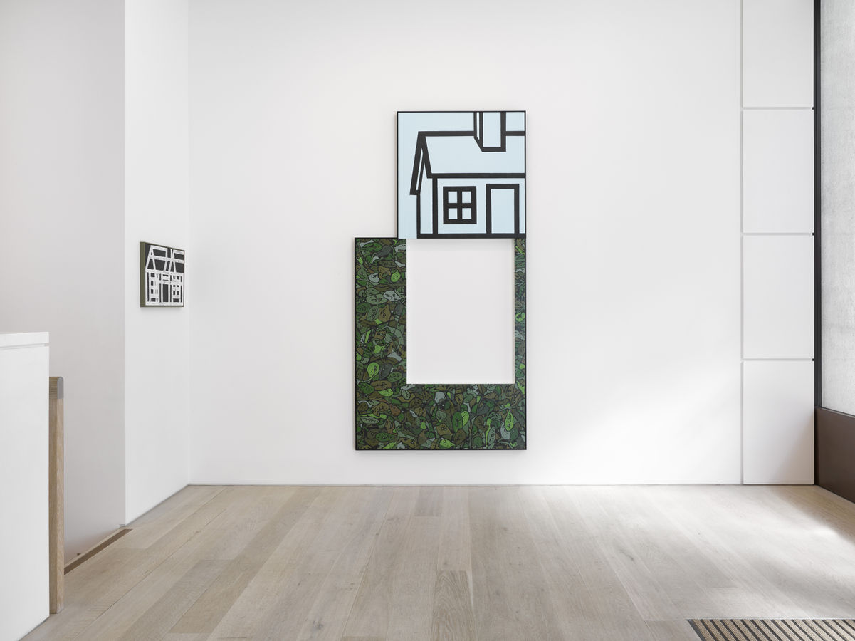 Installation view of Richard Woods: The Ideal Home Exhibition at Alan Cristea Gallery, London, 2018. Photo: Jack Hems.