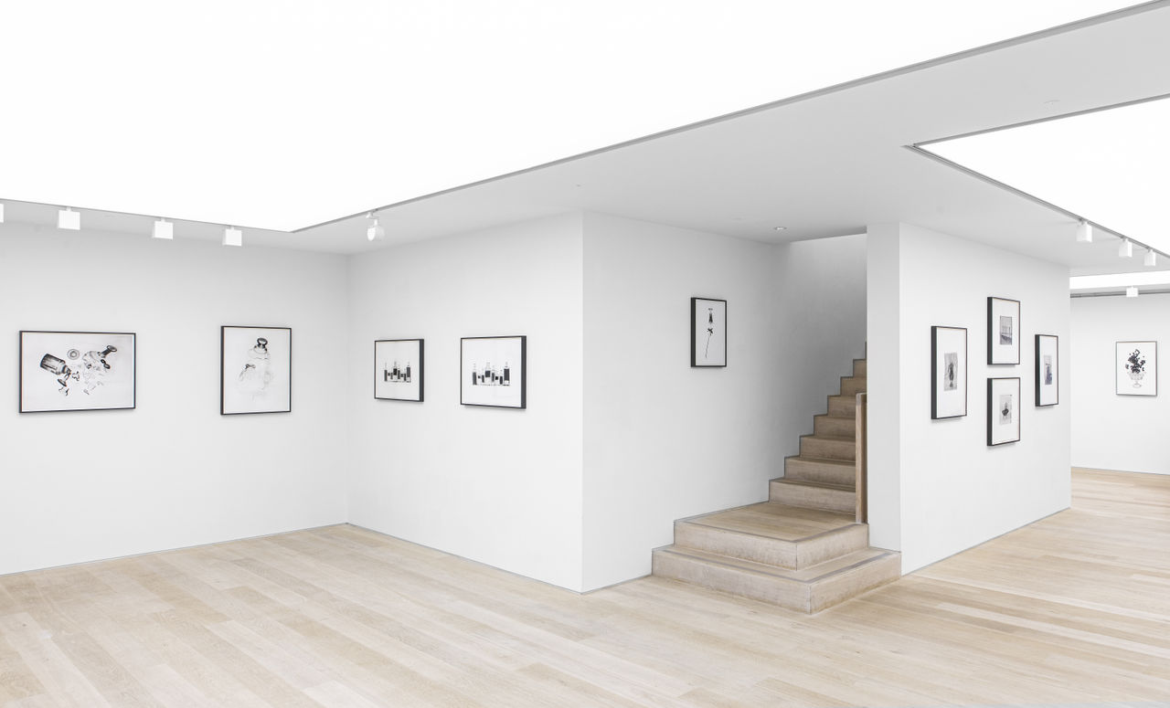 Installation view of Cornelia Parker: Light Passes, Shadows Fall at Cristea Roberts Gallery, London, 2021. Photo: Sam Roberts Photography.