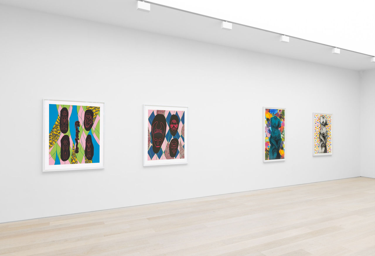 Remastered installation, 2024. Courtesy Cristea Roberts Gallery, London. Photo Sam Roberts.