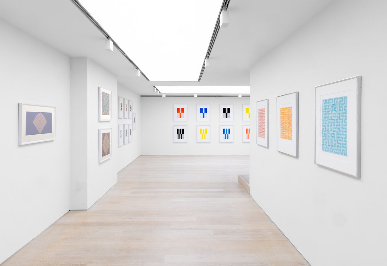 Installation view of Counterpoint at Cristea Roberts Gallery, London, 2024. Sam Roberts Photography.