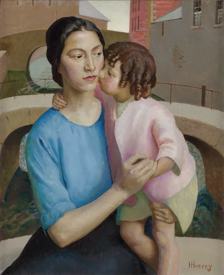 Harold Harvey, madonna and child