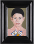 Peter Blake, Late Period. &lsquo;Girl with a Disney Tattoo&rsquo; 6, 2020