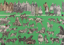 Peter Blake, Larousse. 'Canine Fotball Match', 2023