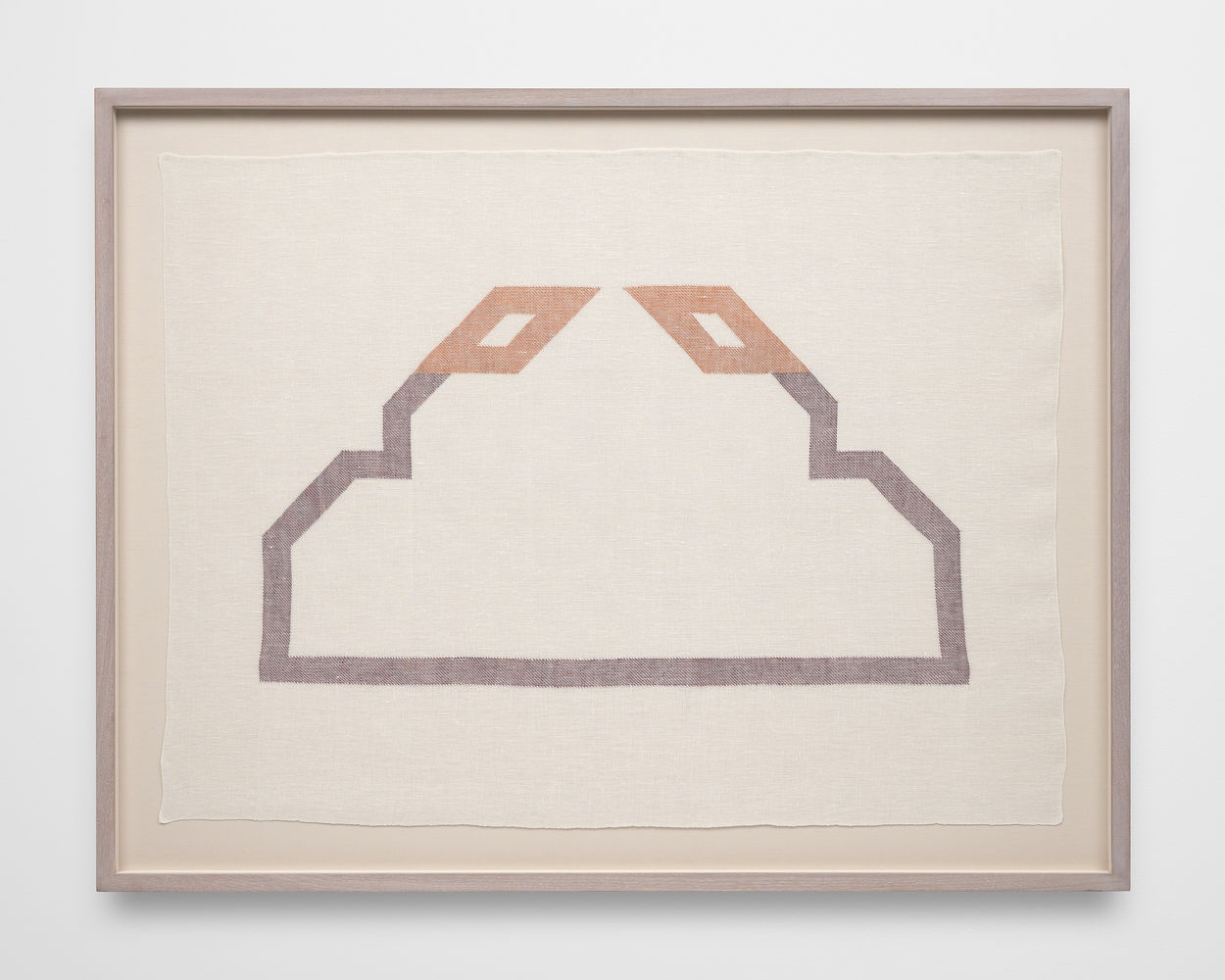 Ruth Laskey, Twill Series (Vintage Red/Goldenrod), 2019