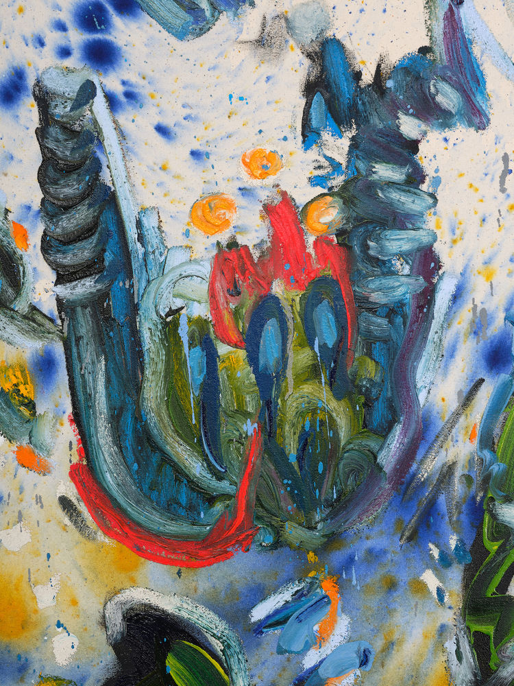 Hiba Kalache, The moon is eaten, 2024