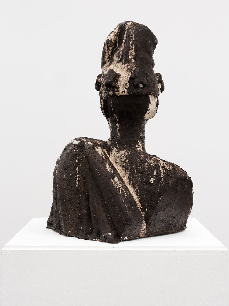 Kiyan Williams, Excavated Statue of Freedom Wearing A Liberty Cap, 2023
