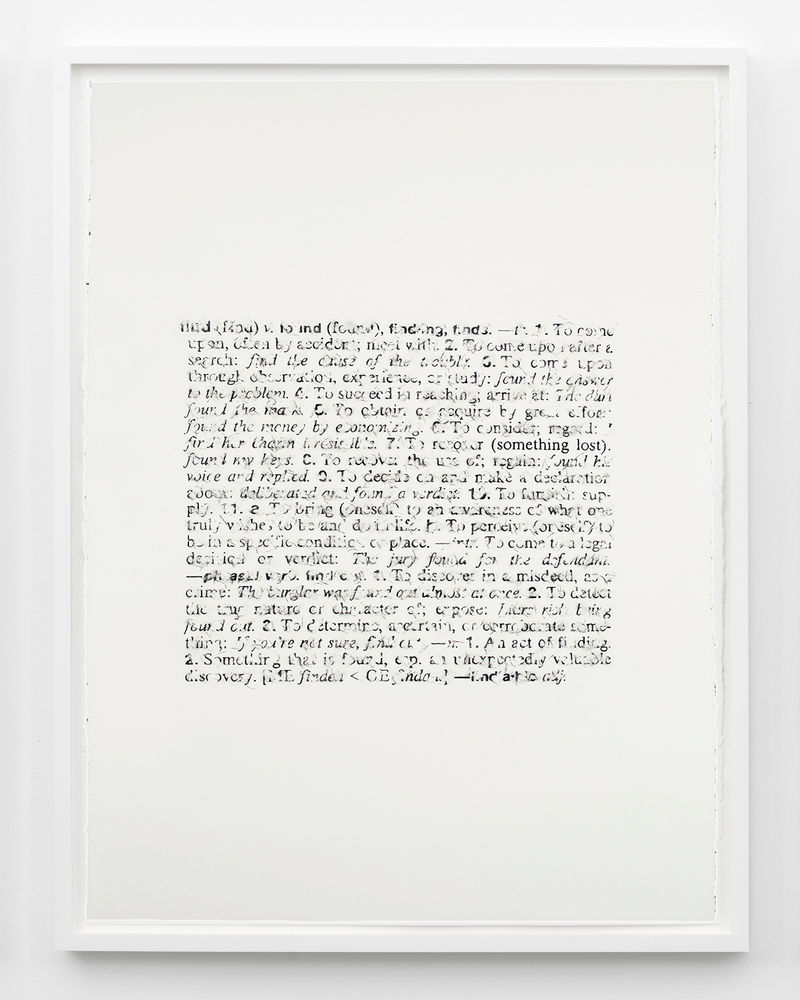 Bethany Collins, Find 1982 II, 2015