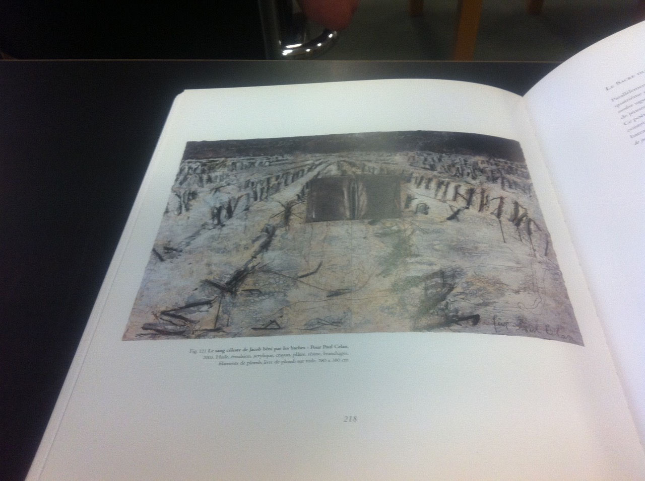 Anselm Kiefer, Jakobs Himmlisches Blut - Für Paul Celan, 2005