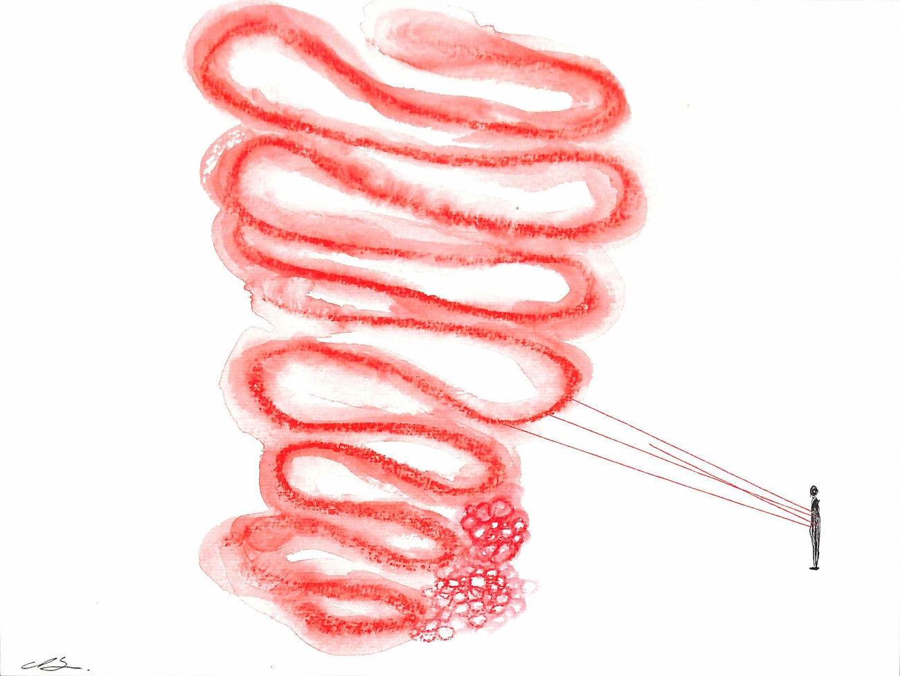 Chiharu Shiota, Connected to the Universe (3) , 2023