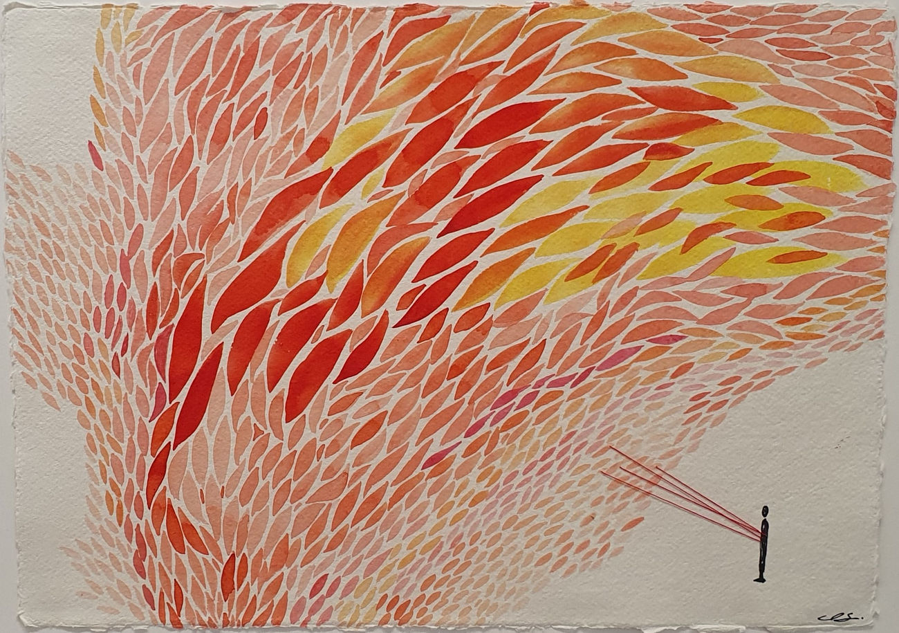 Chiharu Shiota, Connected to the Universe (22), 2023