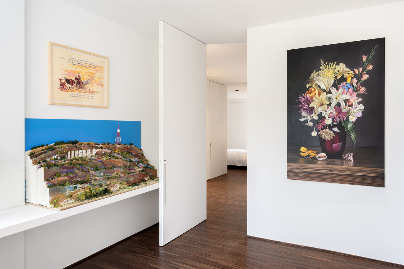 Roosevelt Private Views: exhibition view / Aeroplastics @ Maison Hénoul, 2019. Ph: hv studio / works by Till RABUS, David KRAMER