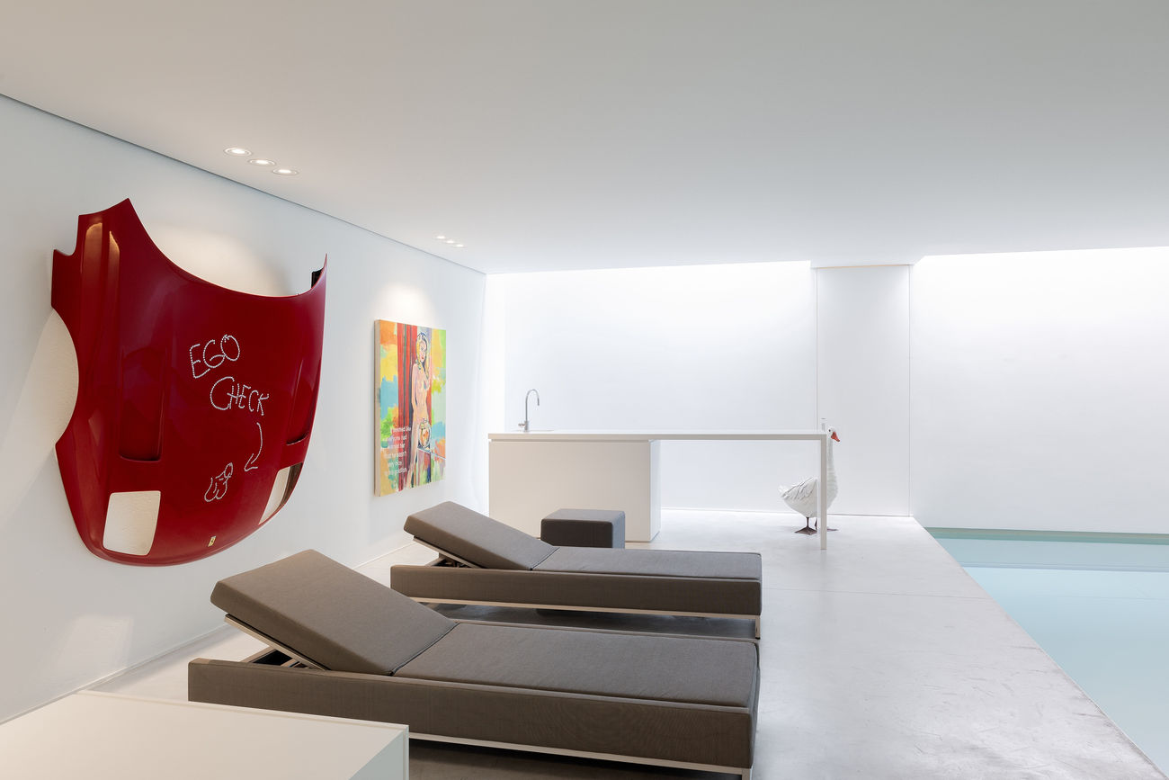 Roosevelt Private Views: exhibition view / Aeroplastics @ Maison Hénoul, 2019. Ph: hv studio / works by Frances GOODMAN, David KRAMER, Jean-François FOURTOU