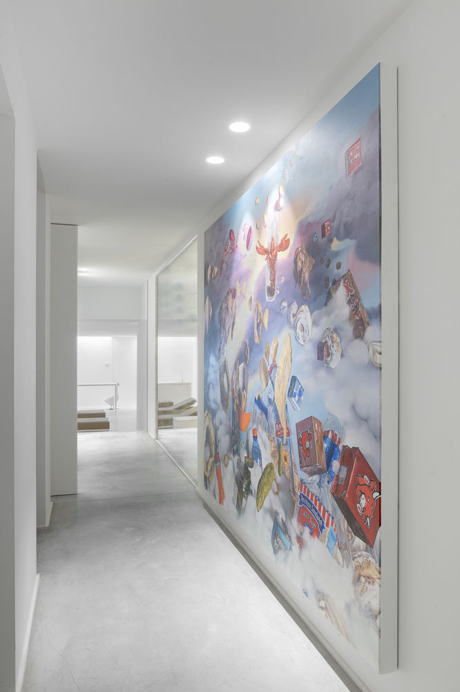 Roosevelt Private Views: exhibition view / Aeroplastics @ Maison Hénoul, 2019. Ph: hv studio / works by Till RABUS, Jean-François FOURTOU