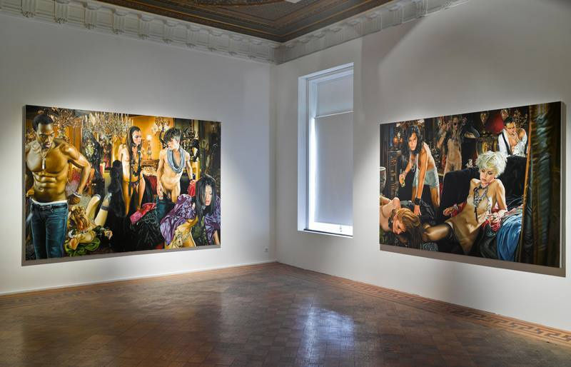 "Terry Rodgers - Approximations of the sublime" exhibition view Aeroplastics @ Rue Blanche Str., 2013