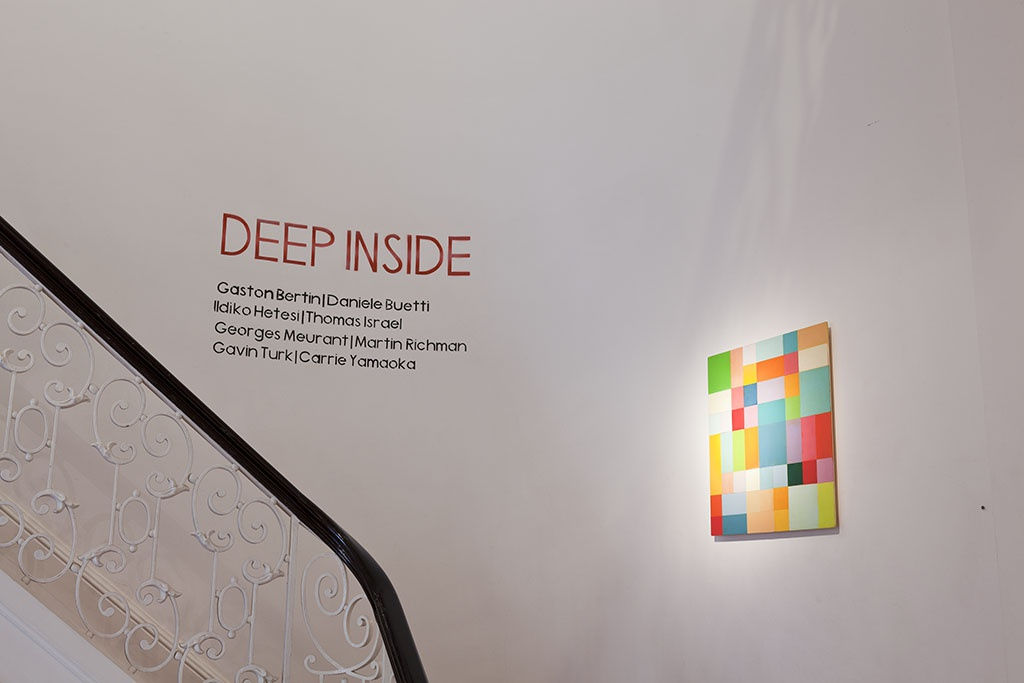 Deep Inside: exhibition view / Aeroplastics, Rue Blanche Str., Brussels, 2011 / ph: Vincent Everarts / work by George MEURANT