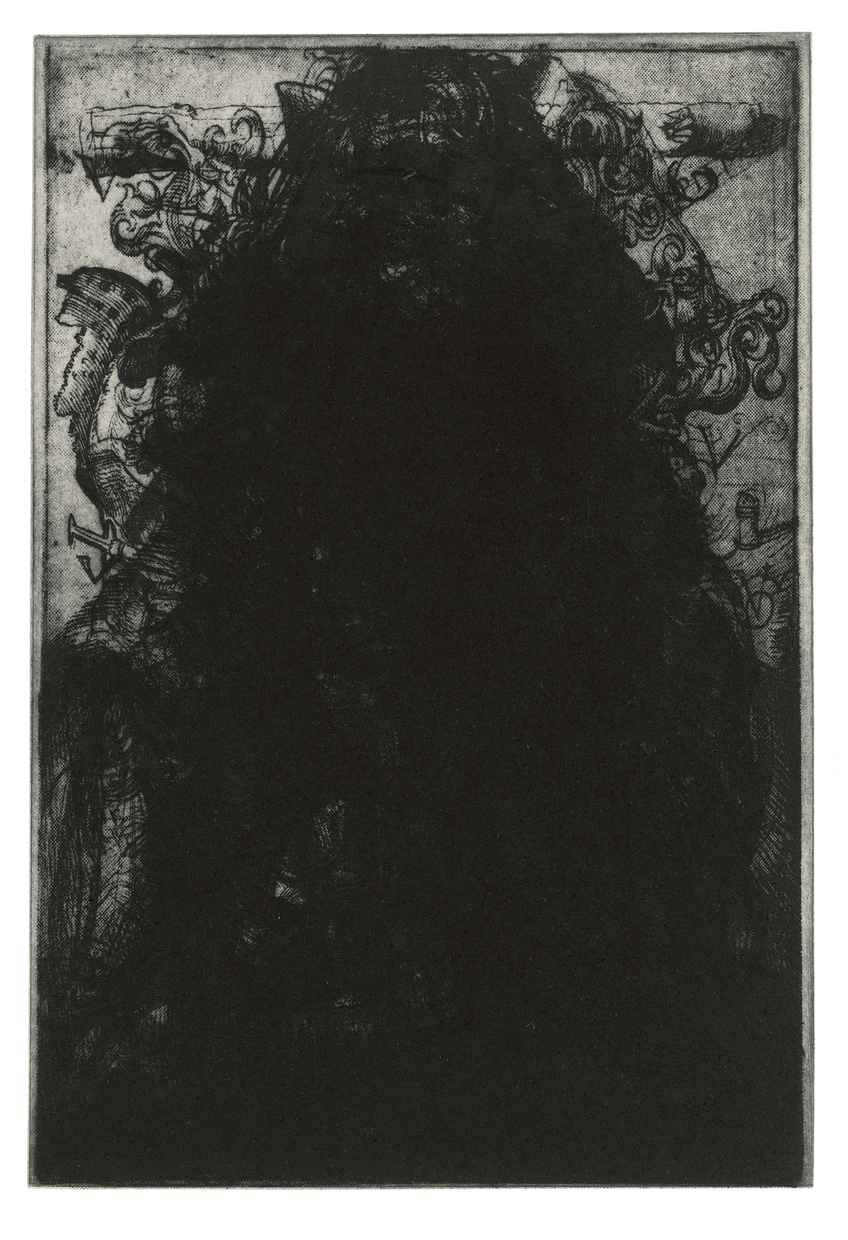 Layered Portraits (after Rembrandt) 9