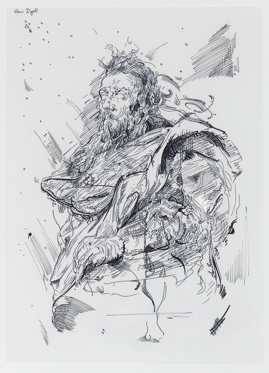 Drawing 22 (after Van Dyck)