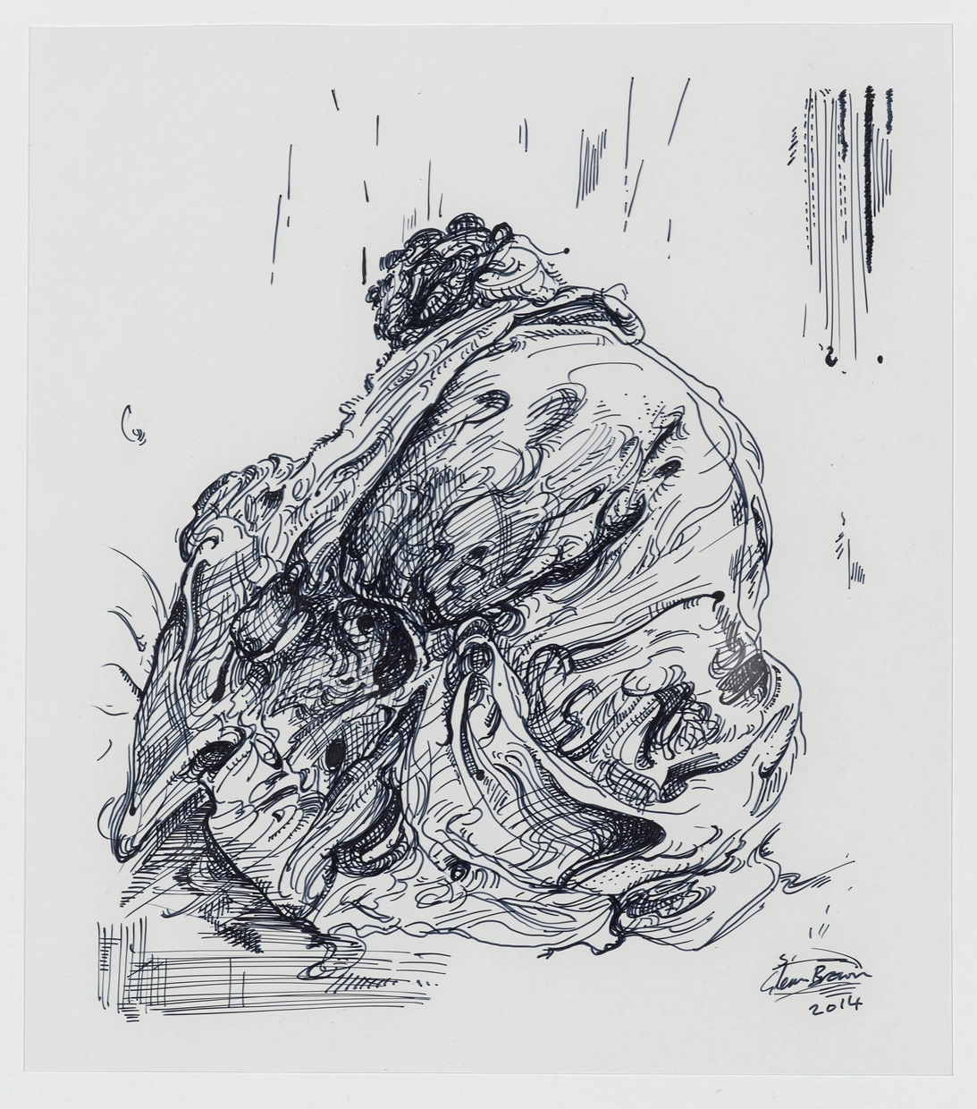 Drawing 19 (after Vouet)