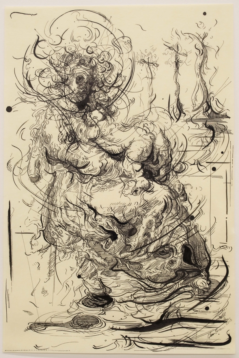 Drawing 52 (after Rubens)