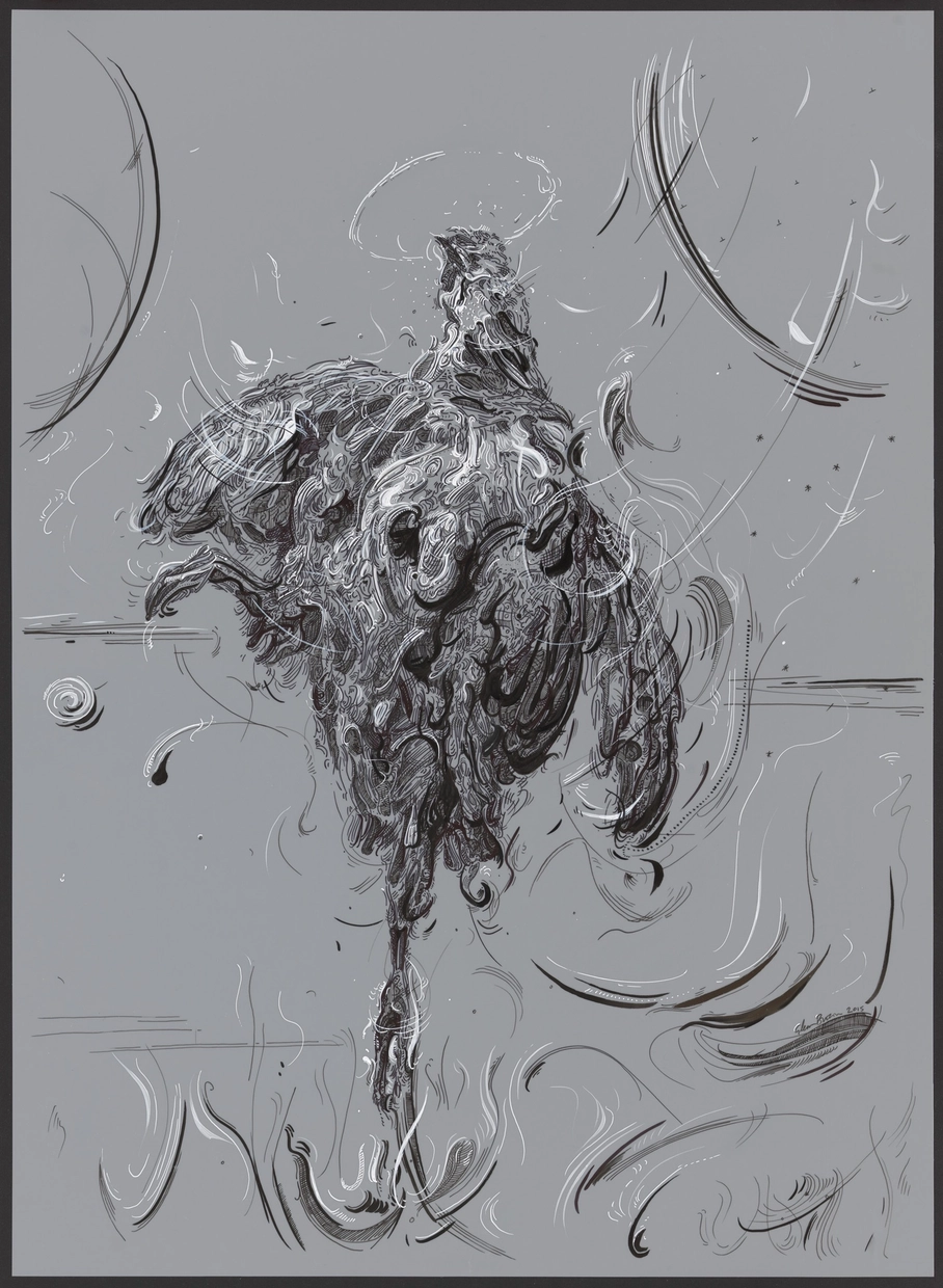 Drawing 50 (after Oudry)