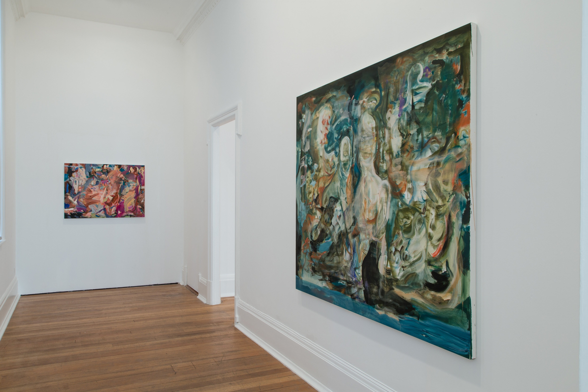 Installation view, Thomas Dane Gallery, London