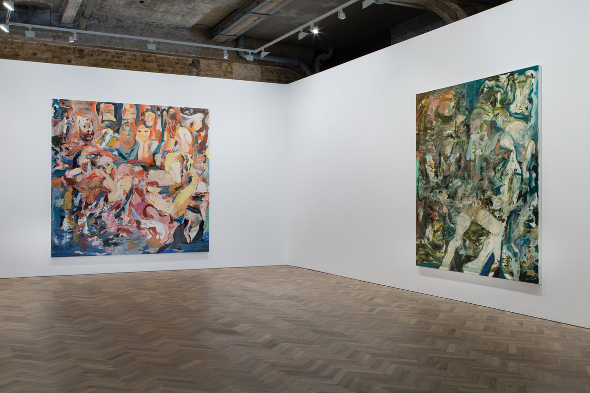 Installation view, Thomas Dane Gallery, London
