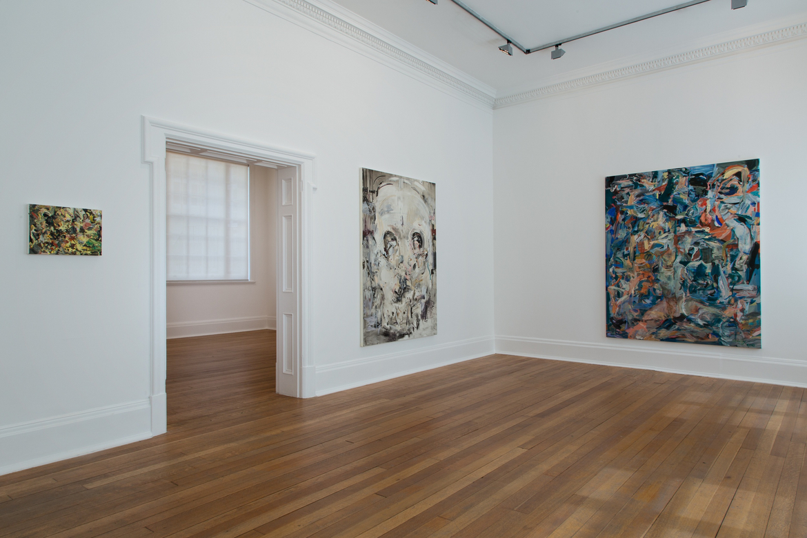 Installation view, Thomas Dane Gallery, London