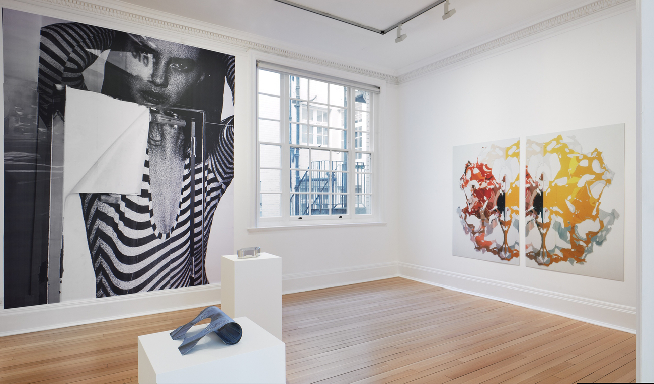 Installation view, Thomas Dane Gallery, London
