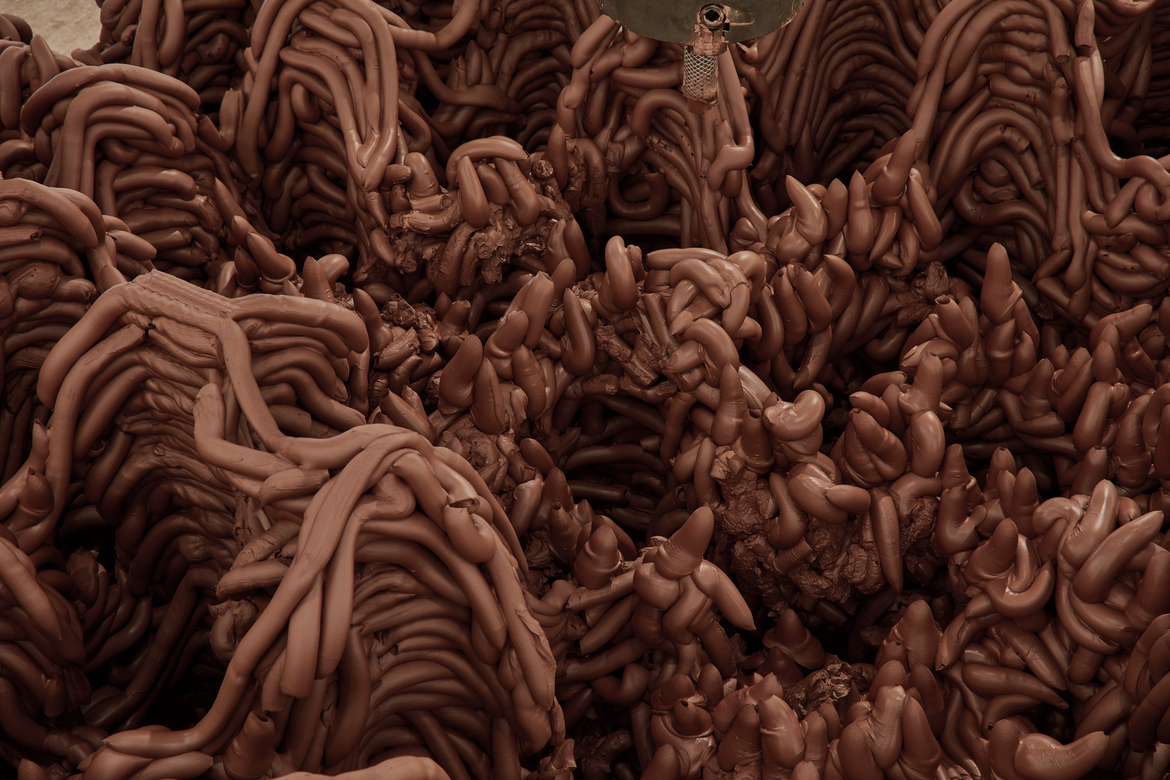 Installation view, Thomas Dane Gallery, London