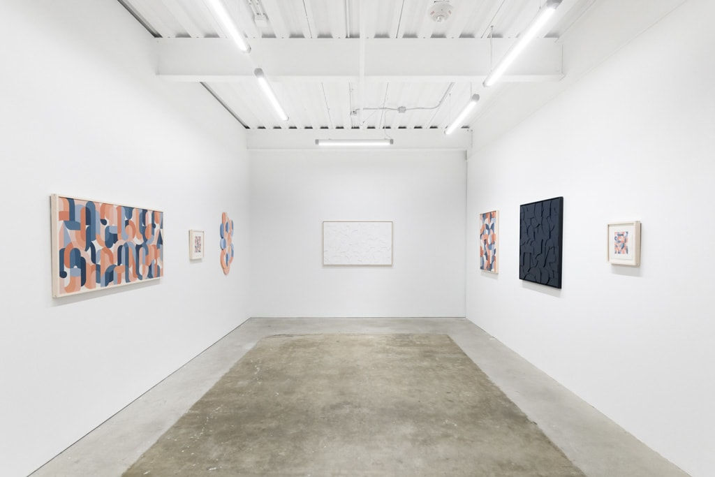 Installation view of Scott Albrecht's exhibition 