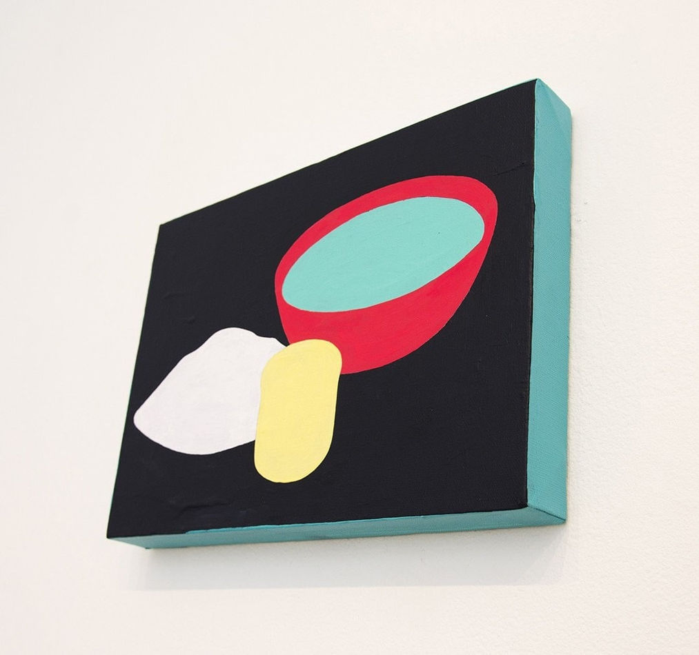 Mario Wagner colorful painting of still life