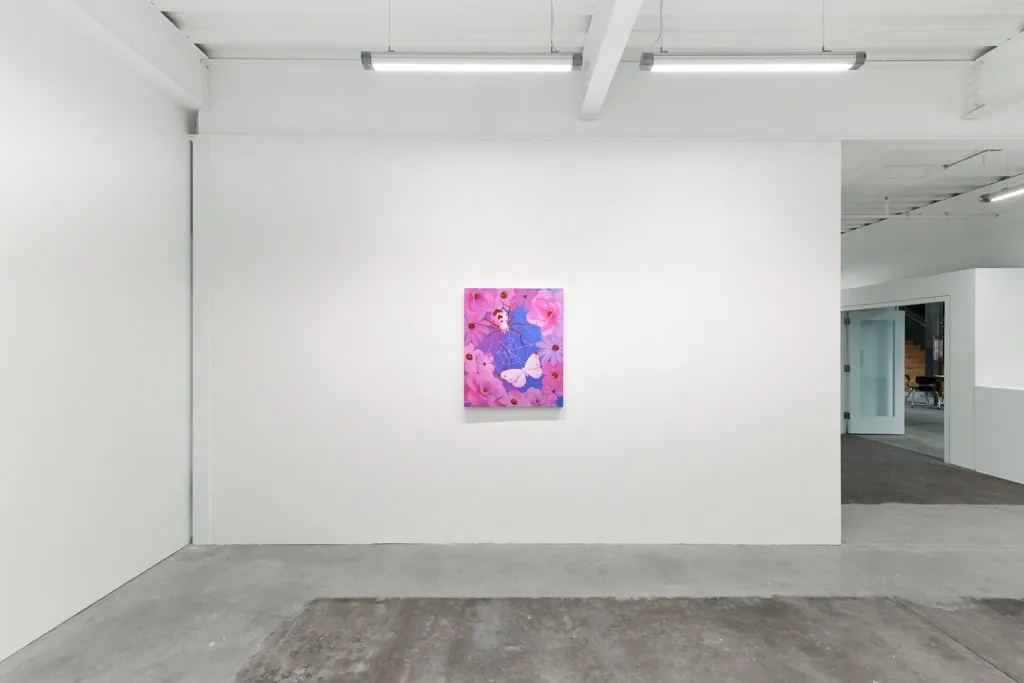 installation view of Megan Ellen MacDonald's exhibition 