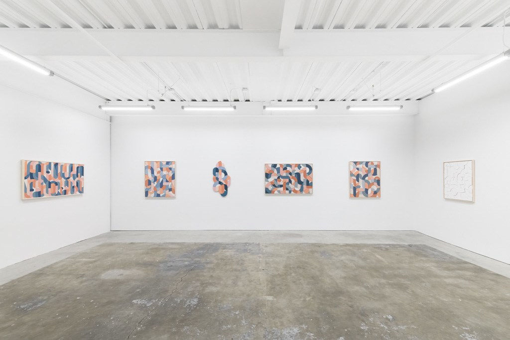 Installation view of Scott Albrecht's exhibition 