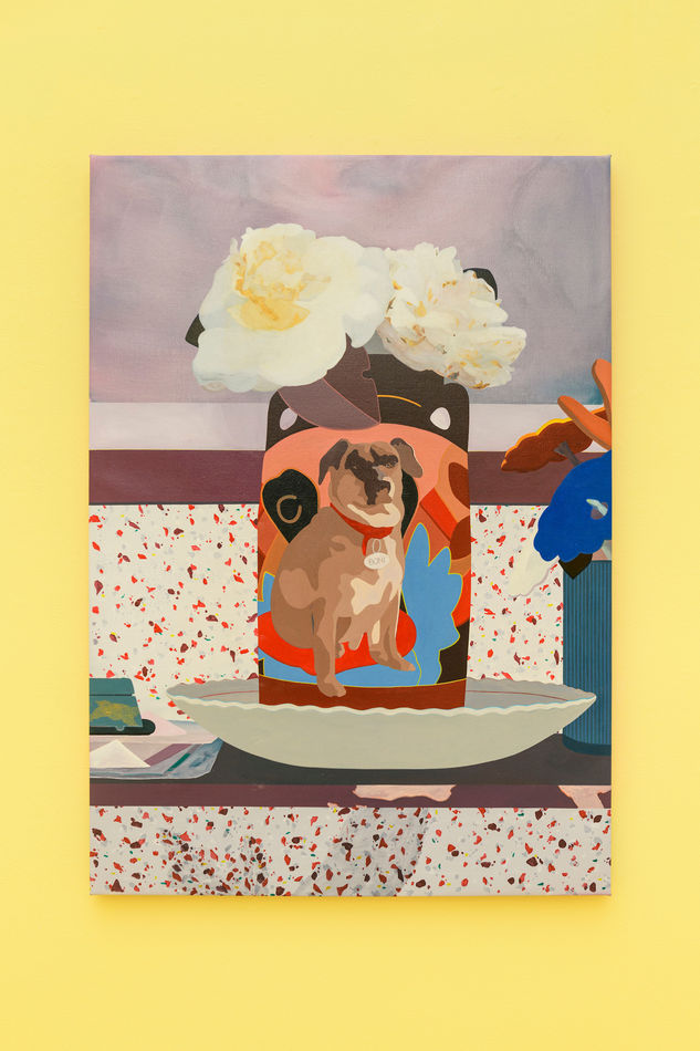 installation photo of Francisco Diaz Scotto's artwork