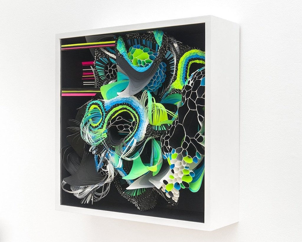 Crystal Wagner paper sculpture detail