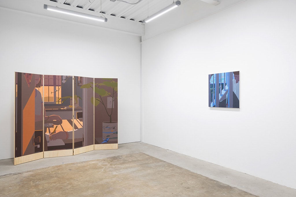 installation view of Adrian Kay Wong's exhibition 