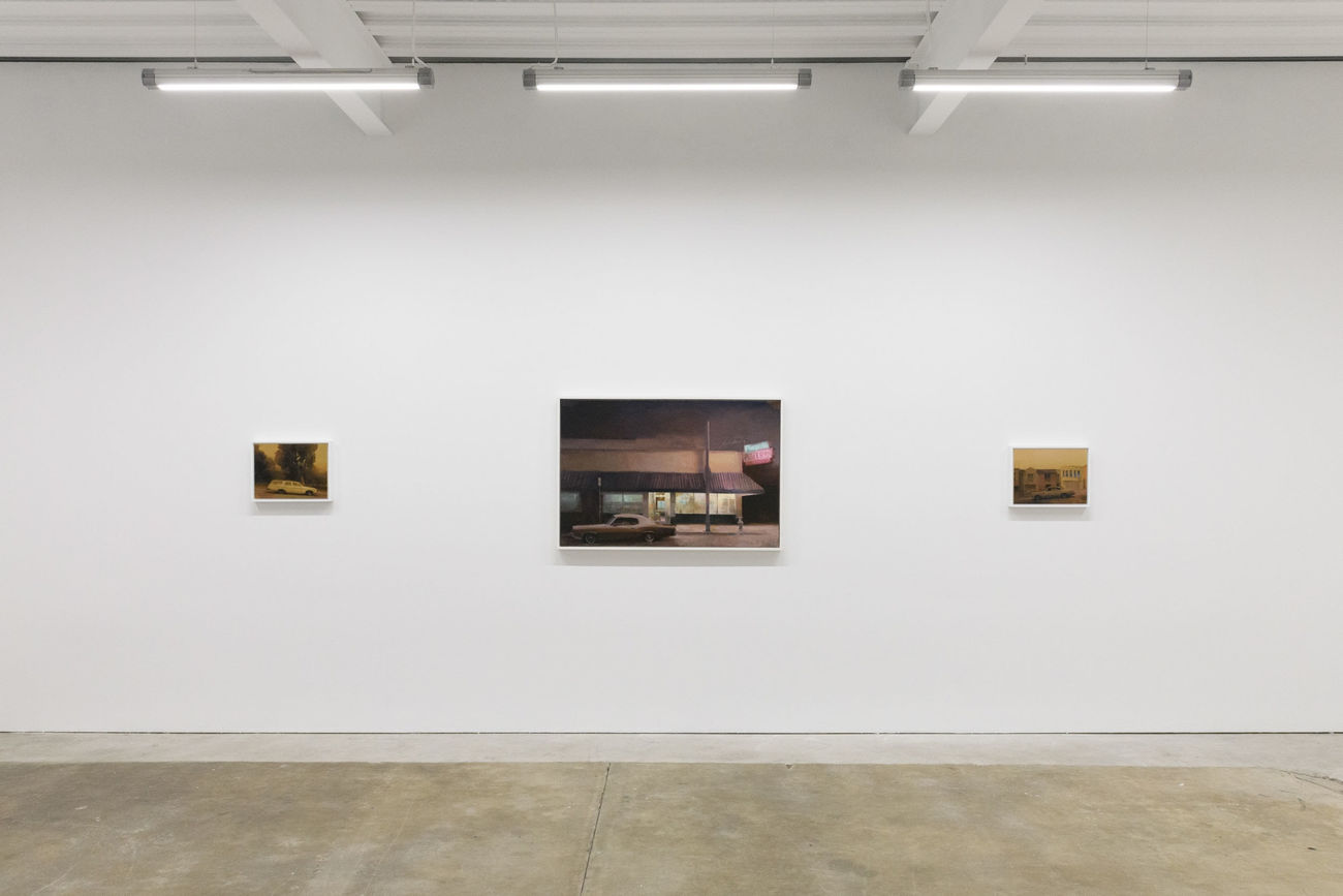 installation image of Slice of Life, Family Road Trip , and Fire In The Sky at Hashimoto Contemporary San Francisco
