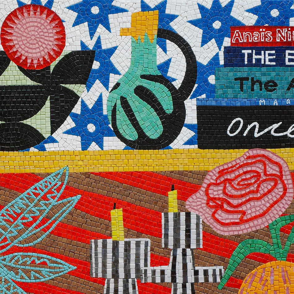 Detail image of Mary Finlayson's mosaic