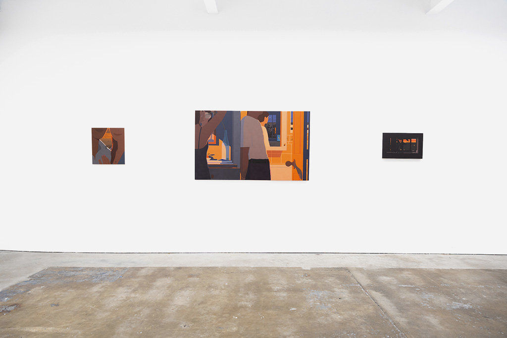 installation view of Adrian Kay Wong's exhibition 