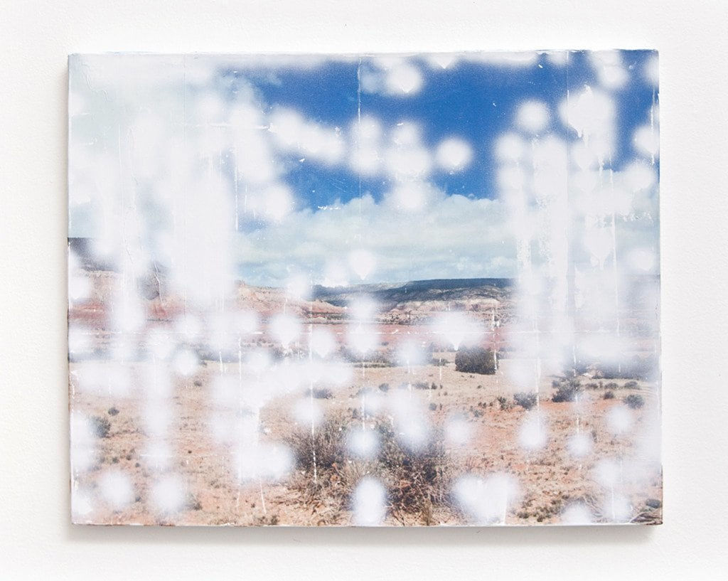 Jacqueline Norheim abstract painting with landscape